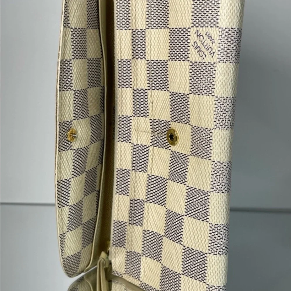 Louis Vuitton Damier Azur Emily Long Wallet